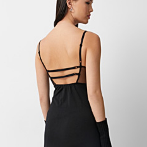 Romantic black dress dentelle - Picture 2 of 3